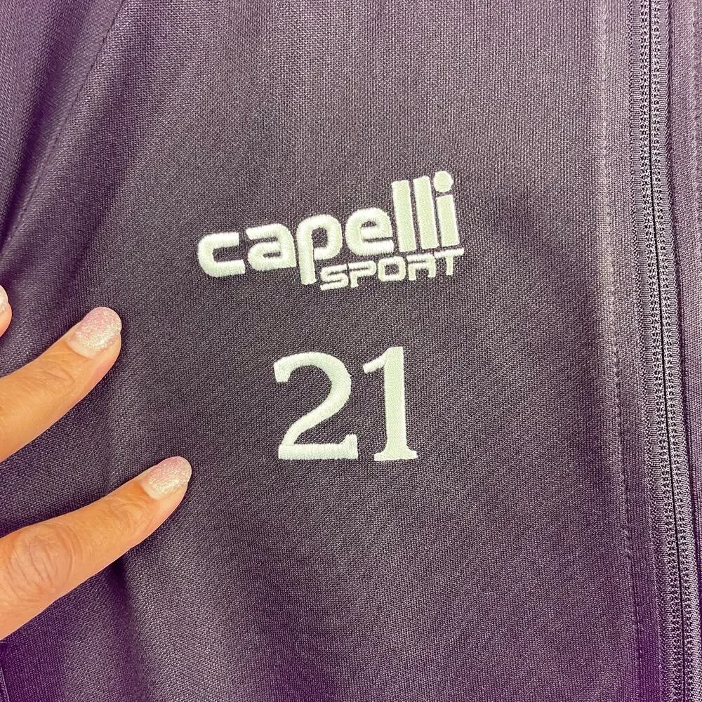 Capelli Sport Jacket Vegas United CS Cool Mens XL Performance Full Zip Mock Neck